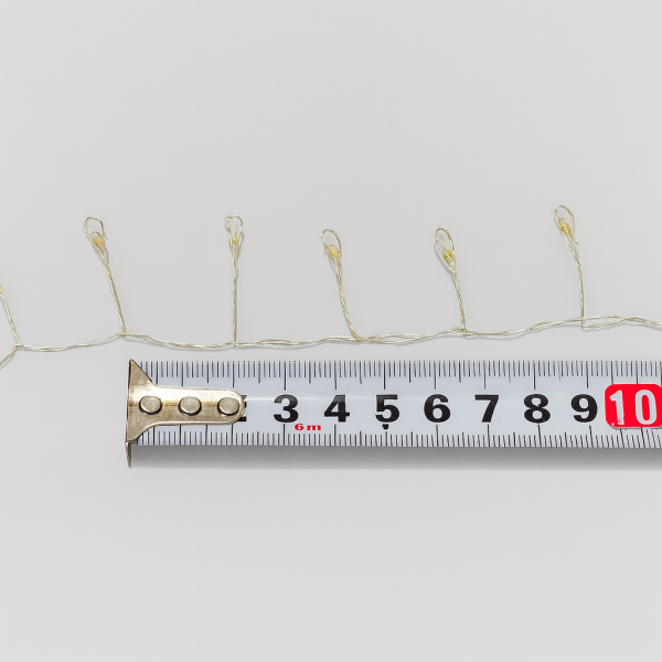 Гирлянда МИШУРА провод белый 50м, 1500 LED синий