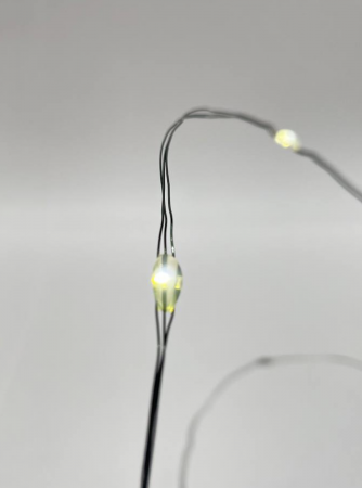 Гирлянда РОСА 100 м, 1000 LED ламп, зеленый провод Crystal Trees